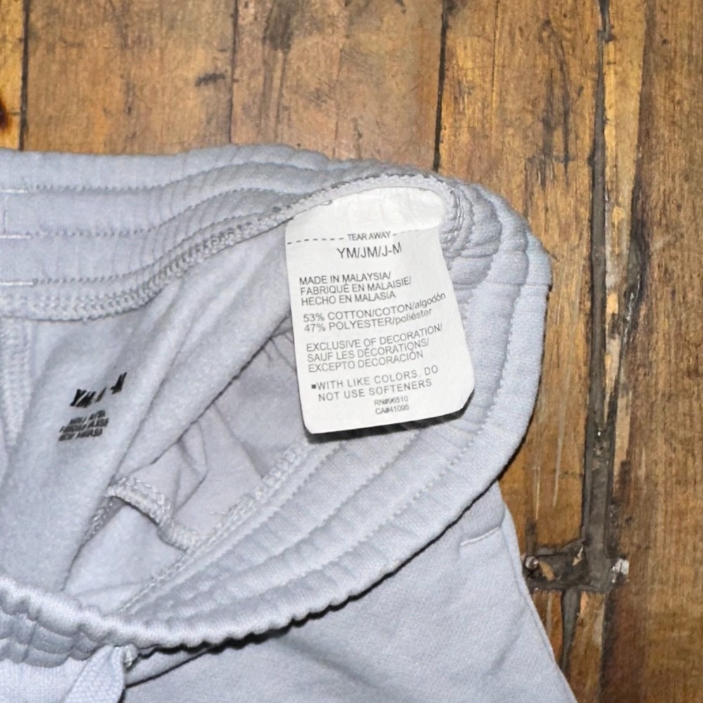 Under Armour Jogger Pants Girls 14 Gray Fleece Lined Tapered Leg‎ Elastic Waist - Picture 3 of 5